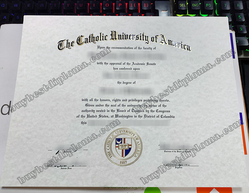 Catholic University of America diploma, buy CUA degree,