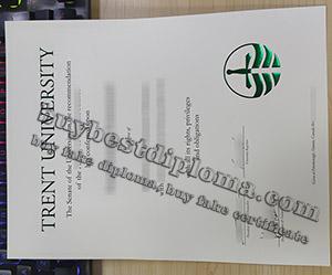 Trent University degree, Trent University certificate, Trent University diploma,