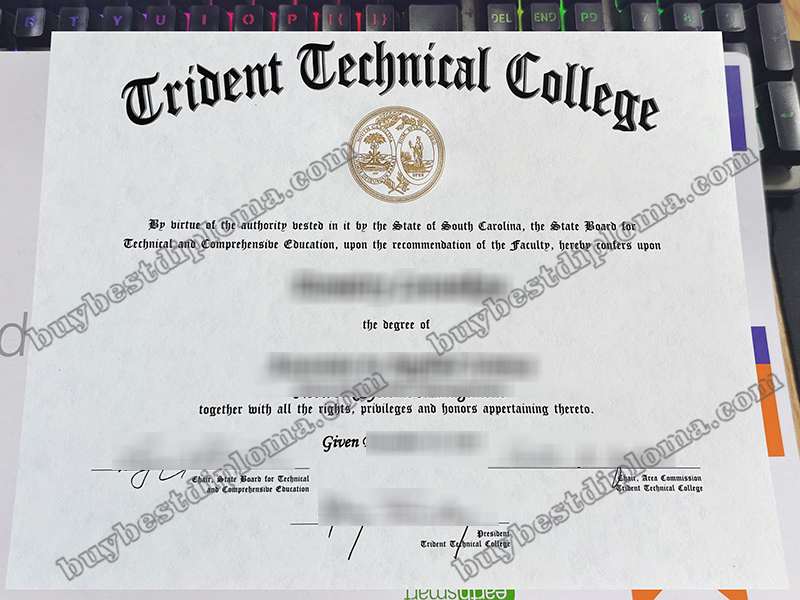 Trident Technical College diploma, Trident Technical College certificate,