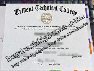 Trident Technical College diploma, Trident Technical College certificate,