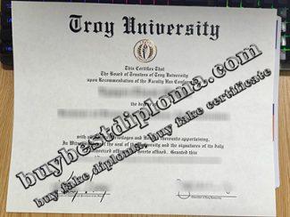 Troy University Fake Diploma