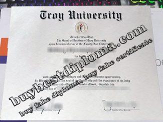 Troy University diploma, fake Troy University degree,