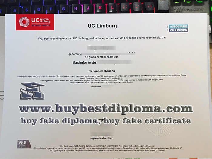 UC Leuven-Limburg degree, UC Limburg diploma,