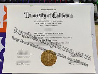 University of California San Diego diploma, fake UCSD diploma,