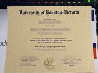 University of Houston Victoria diploma, UHV certificate,