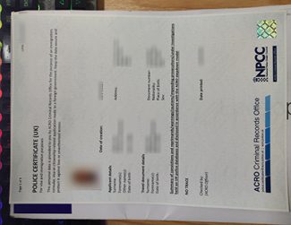 UK Police Certificate, UK criminal record,
