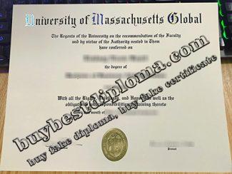 University of Massachusetts Global diploma, fake UMass Global diploma,