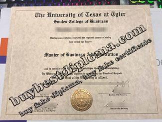 University of Texas at Tyler diploma, fake UT Tyler degree,