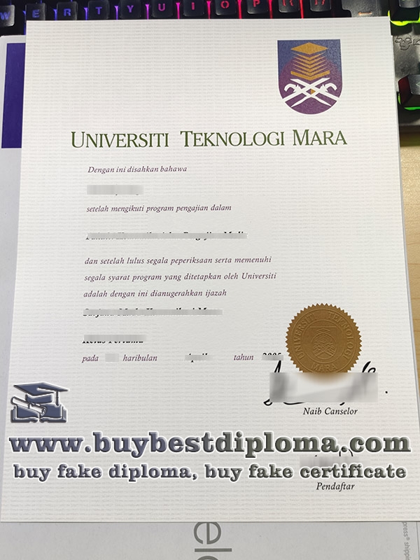 Universiti Teknologi MARA degree, fake UiTM diploma, UiTM certificate,