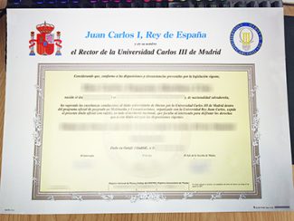 Universidad Carlos III título, Universidad Carlos III de Madrid diploma,