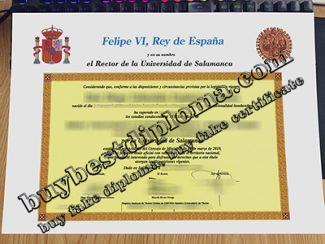 Universidad de Salamanca título, University of Salamanca diploma,