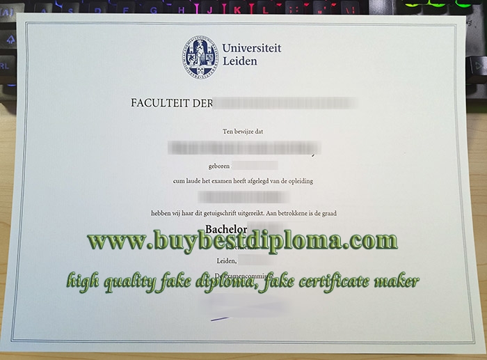Universiteit Leiden Getuigschrift, Universiteit Leiden Degree,