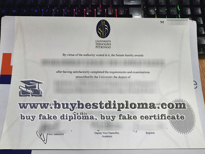 Universiti Teknologi Petronas degree, fake UTP certificate,