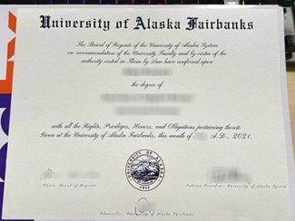 University of Alaska Fairbanks degree, fake UAF diploma,