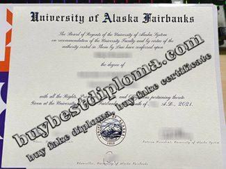 University of Alaska Fairbanks degree, fake UAF diploma,