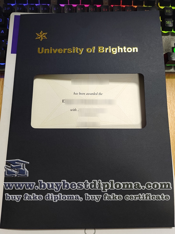 University of Brighton degree, fake University of Brighton diploma,