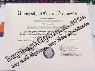 University of Central Arkansas diploma, University of Central Arkansas degree,