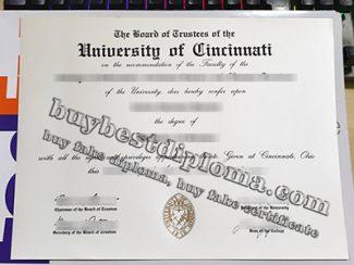 University of Cincinnati diploma, fake University of Cincinnati degree,