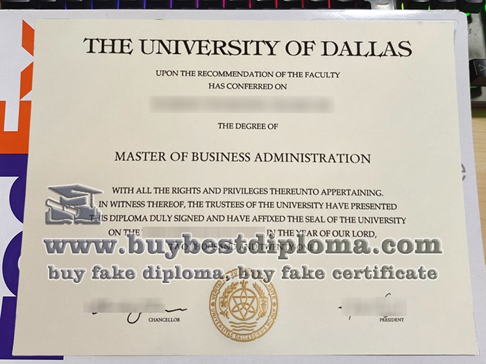 University of Dallas diploma, fake University of Dallas degree, fake MBA degree,