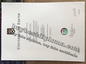 University of Exeter degree, fake University of Exeter diploma, University of Exeter certificate, 埃克塞特大学毕业证,