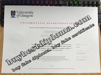 University of Glasgow degree, University of Glasgow fake certificate,