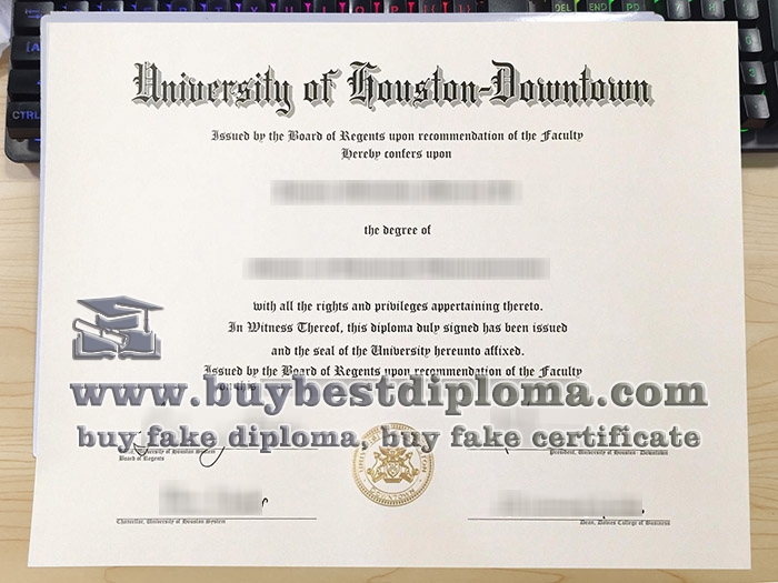 University of Houston-Downtown diploma, fake UHD diploma, buy University of Houston degree,
