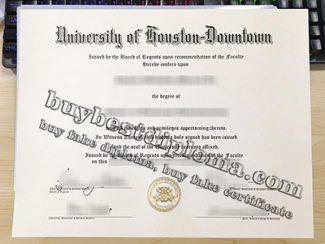 University of Houston-Downtown diploma, fake UHD diploma, buy University of Houston degree,