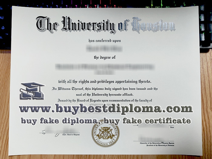 University of Houston fake diploma,