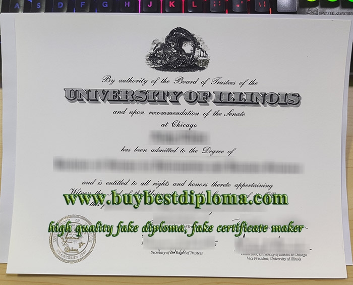 University of Illinois at Chicago diploma, UIC diploma,