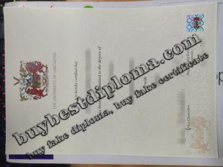 Lancaster University certificate, University of Lancaster degree,