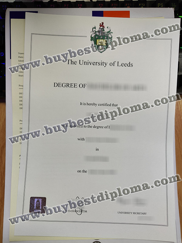 University of Leeds degree, University of Leeds diploma,