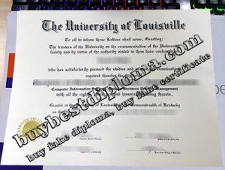 University of Louisville degree, fake University of Louisville diploma,