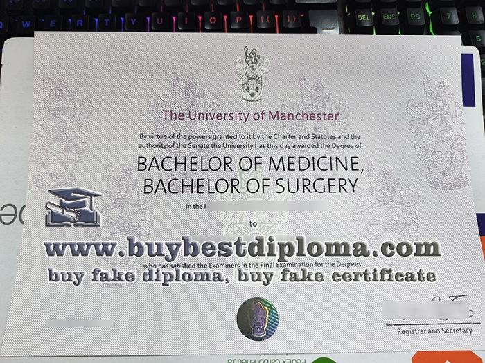 University of Manchester degree 2023, fake MBBS degree,