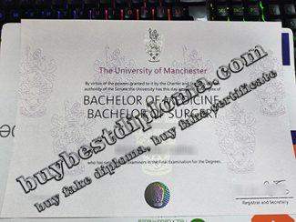 University of Manchester degree 2023, fake MBBS degree,