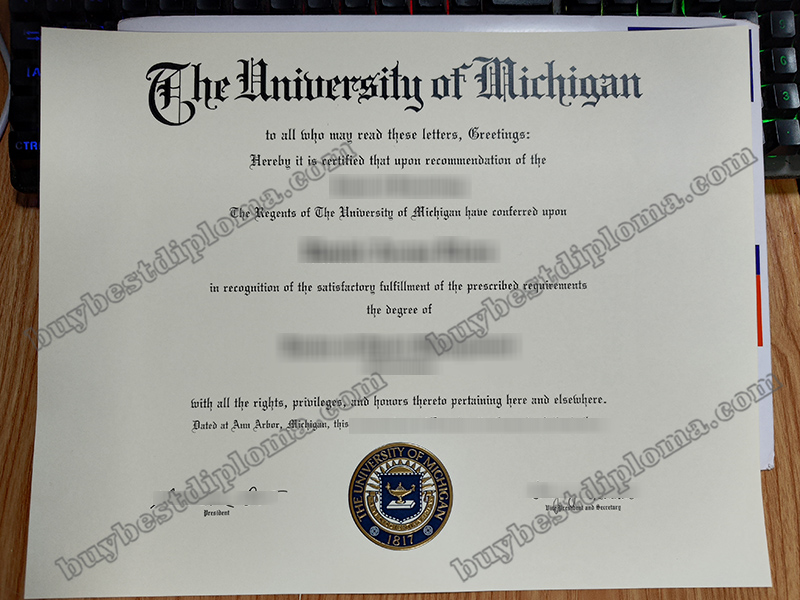buy University of Michigan diploma