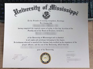 University of Mississippi diploma, fake University of Mississippi certificate,