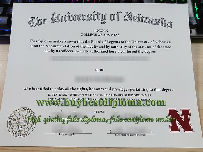 University of Nebraska diploma, University of Nebraska degree, fake University of Nebraska certificate, 内布拉斯加大学文凭,