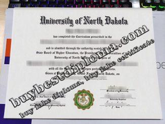 University of North Dakota diploma, University of North Dakota degree,