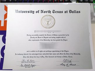University of North Texas at Dallas diploma, fake UNT Dallas diploma,