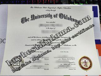 University of Oklahoma fake diploma, University of Oklahoma degree,