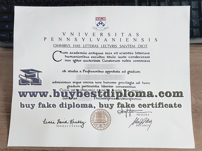 University of Pennsylvania diploma, fake University of Pennsylvania degree,