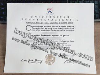 University of Pennsylvania diploma, fake University of Pennsylvania degree,