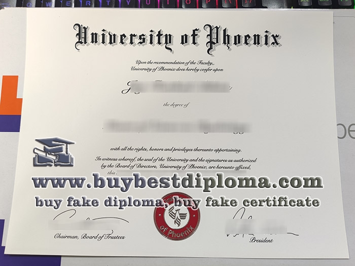 University of Phoenix degree, fake University of Phoenix diploma,