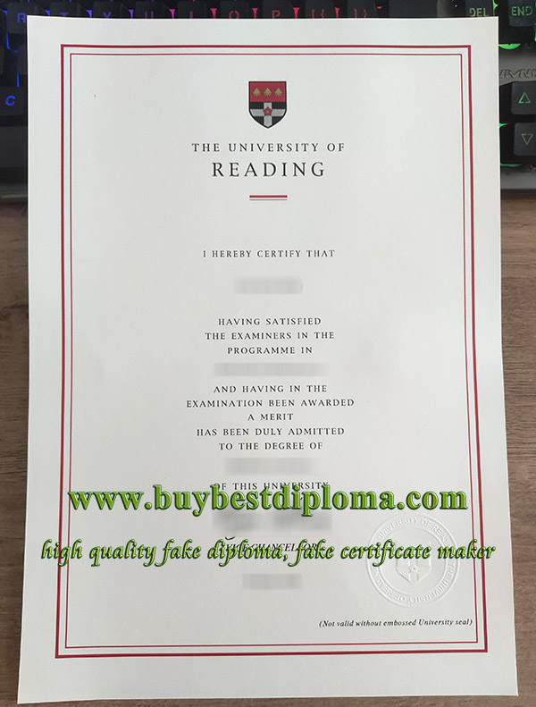 University of Reading degree, University of Reading diploma, University of Reading certificate, 雷丁大学毕业证,