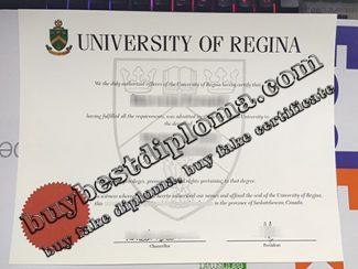 University of Regina degree, fake University of Regina diploma,