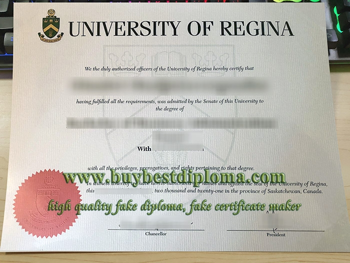 University of Regina diploma, University of Regina degree, University of Regina certificate 2021, 里贾纳大学毕业证,