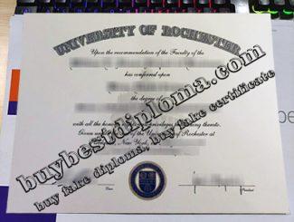 University of Rochester diploma, University of Rochester degree,