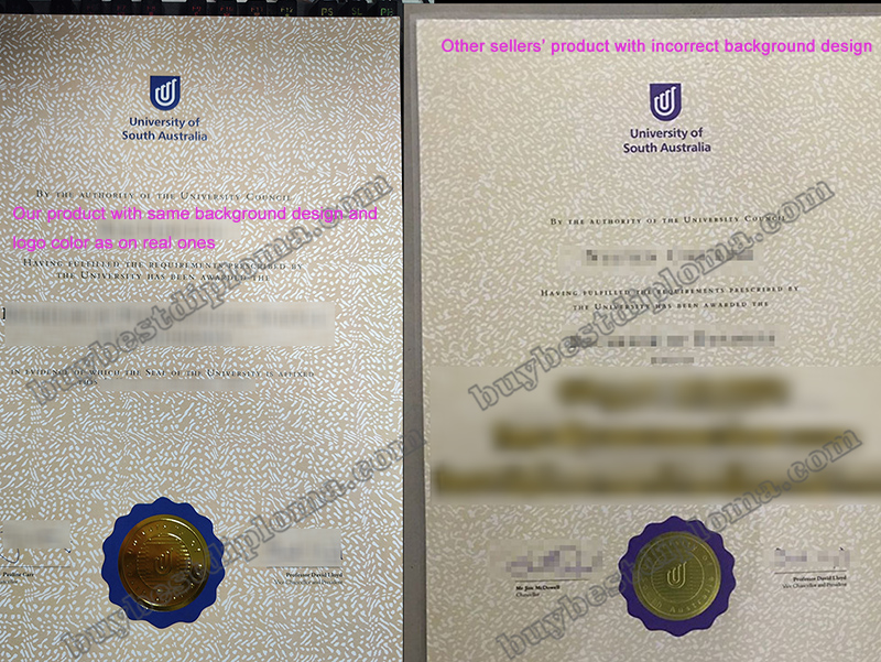 University of South Australia diploma, UniSA certificate,