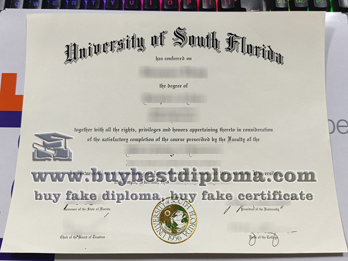 University of South Florida diploma, fake USF degree,