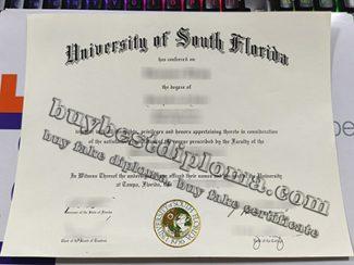 University of South Florida diploma, fake USF degree,